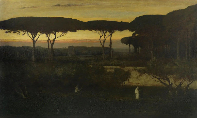 Le moine - George Inness