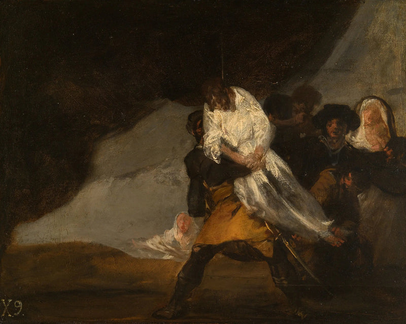 Le moine pendu - Francisco de Goya