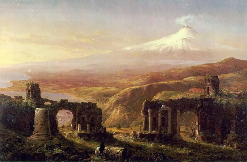 Le mont Etna depuis Taormine - Thomas Cole