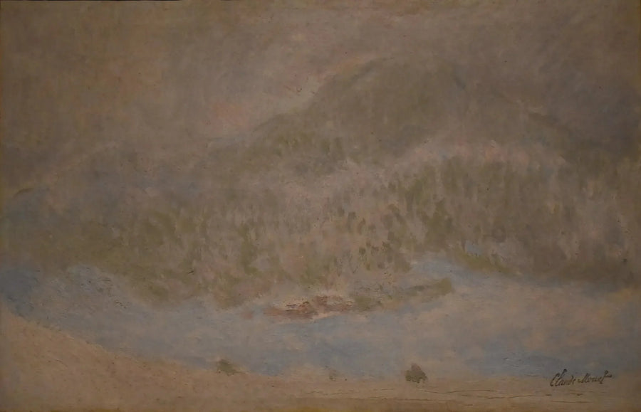 Le Mont Kolsaas, Norvège (Tempête de neige) - Claude Monet