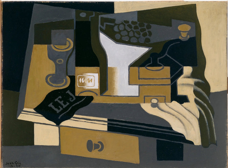 Le moulin à café - Juan Gris