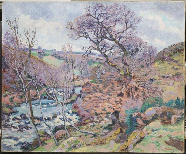 Le Moulin Bouchardon - Armand Guillaumin image 1 reproduction de peinture à l’huile
