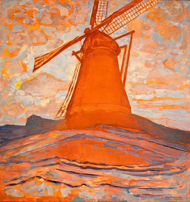 Le Moulin - Piet Mondrian