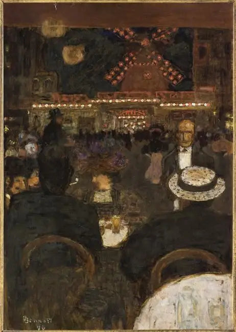 Le Moulin Rouge - Pierre Bonnard