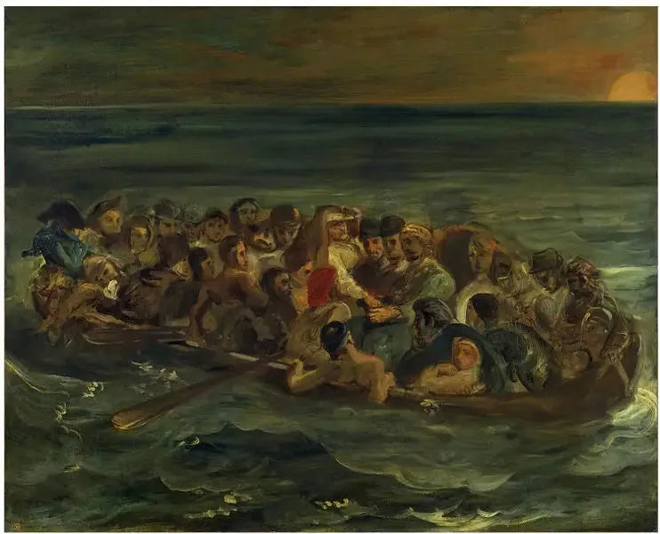 Le naufrage de Don Juan - Eugène Delacroix