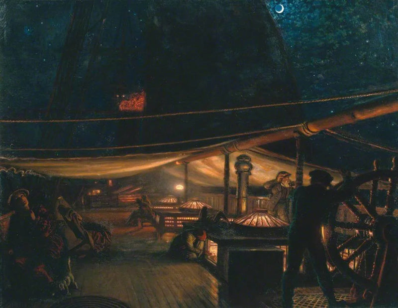 Le navire - William Holman Hunt