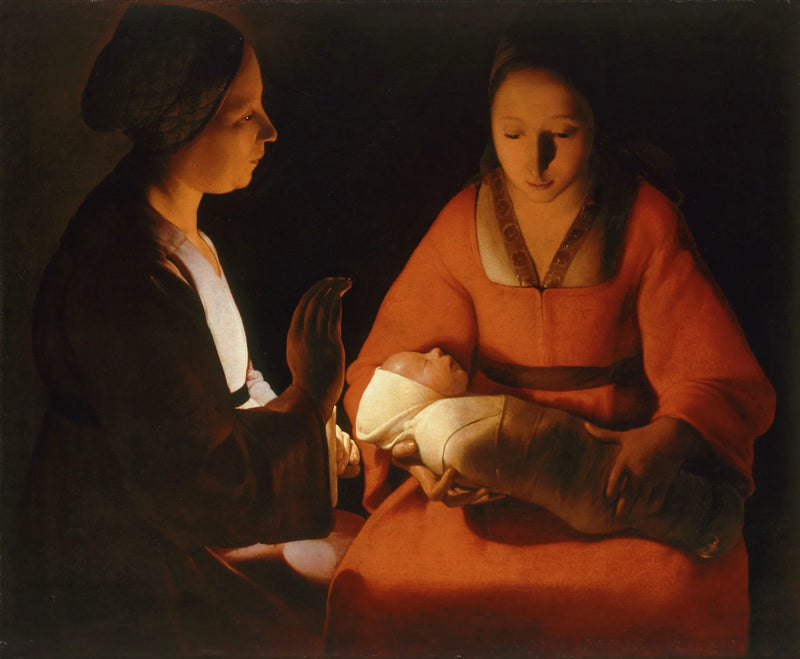 Le Nouveau-né - Georges de La Tour