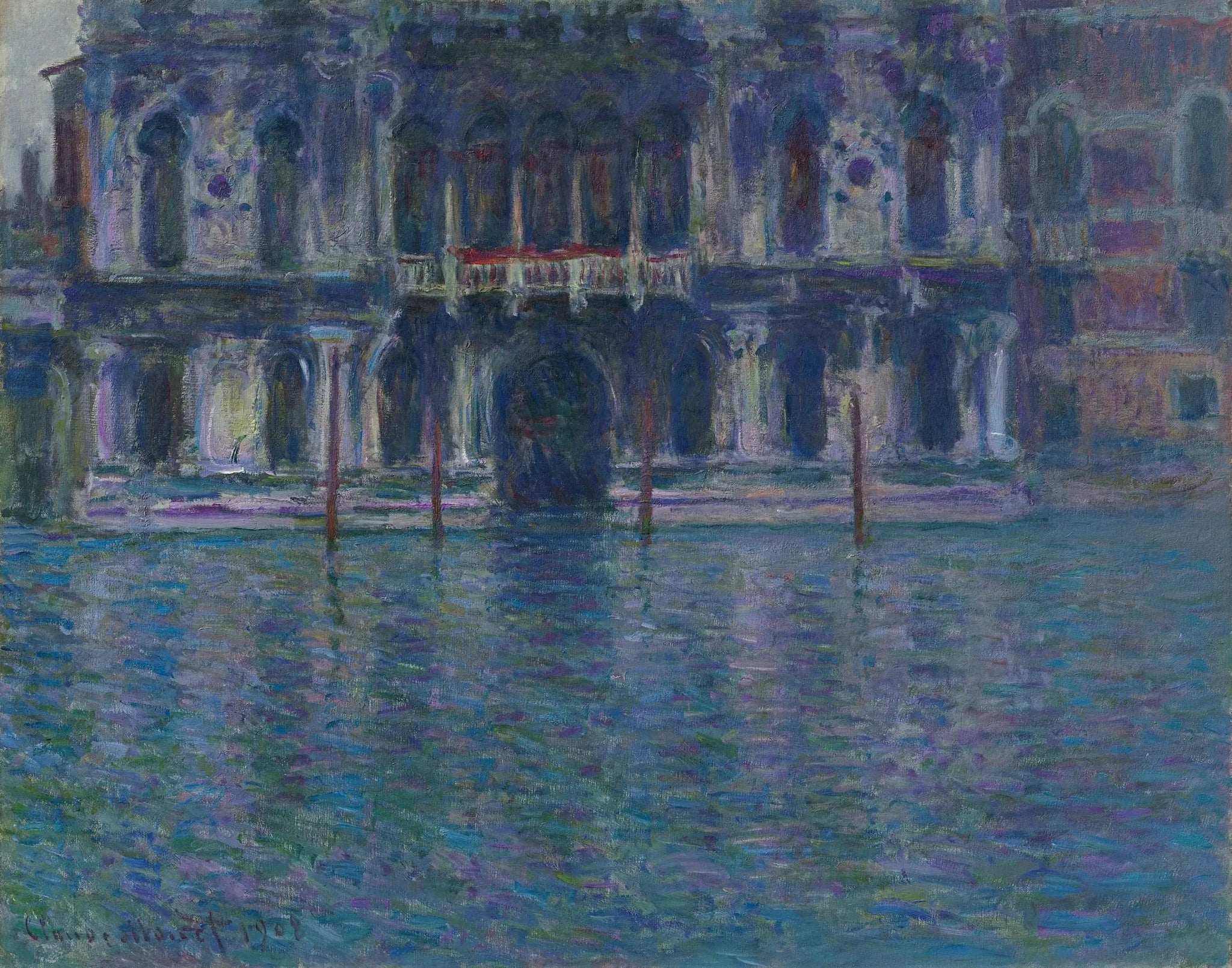 Le Palais Contarini - Claude Monet image 1 copie de tableau peinte à la main