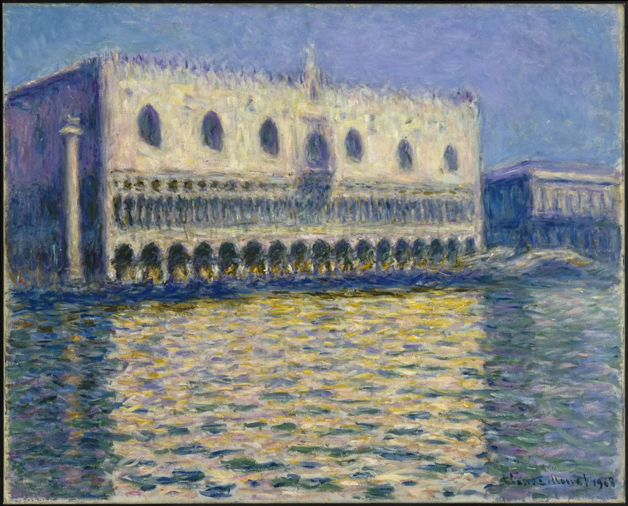 Le Palais ducal - Claude Monet