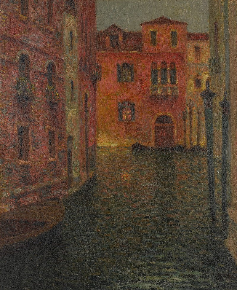 Le Palais rouge - Henri Le Sidaner