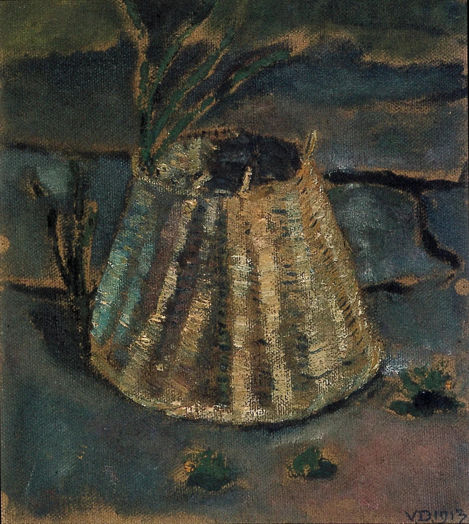 Le panier jeté - Theo van Doesburg image 1 reproduction d’œuvre d’art à l’huile