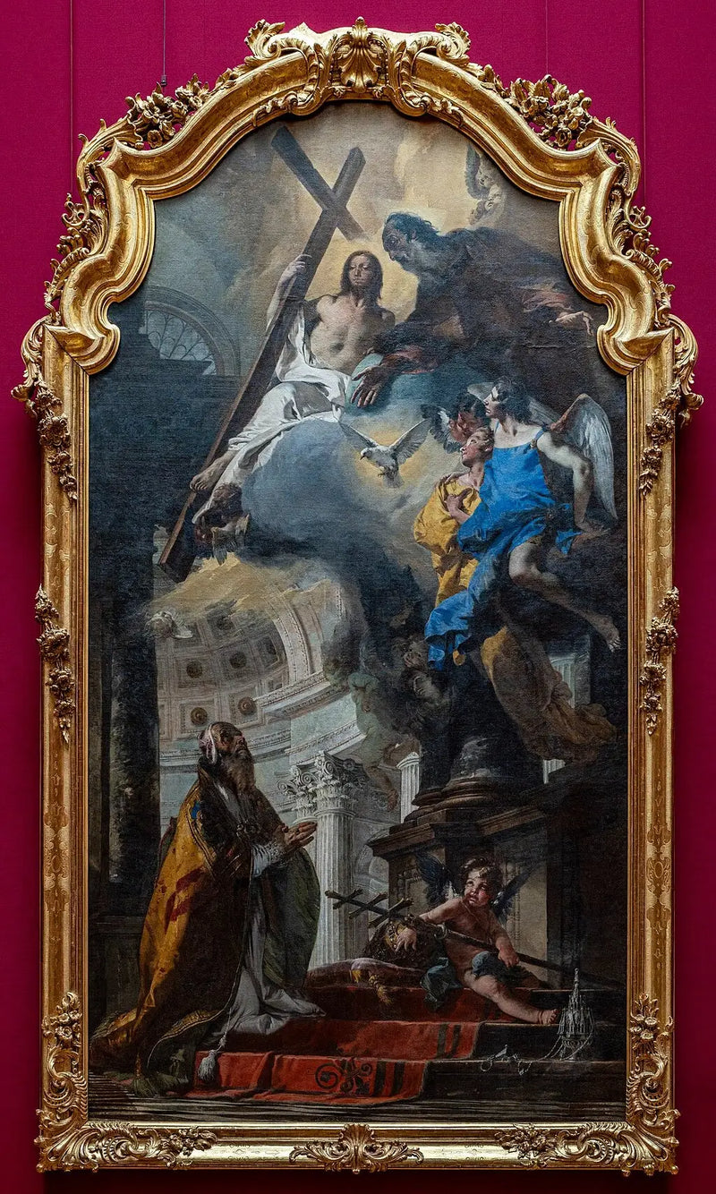 Le pape saint Clément adorant la Trinité - Giovanni Battista Tiepolo