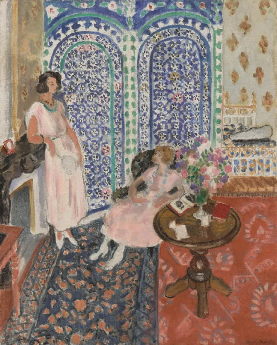 Le Paravent mauresque - Henri Matisse