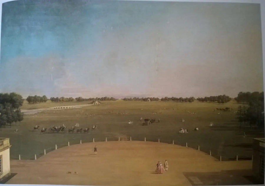 Le Parc de Badminton depuis Badminton House - Canaletto