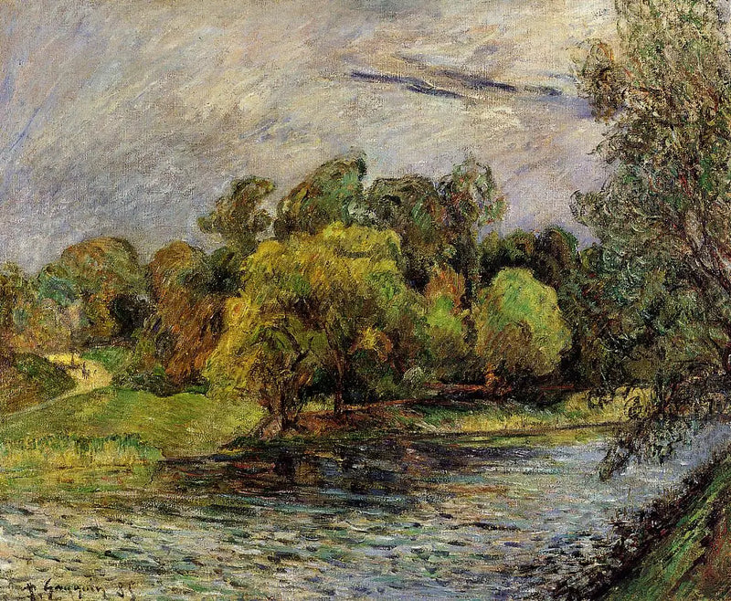 Le Parc d'Østervold à Copenhague - Paul Gauguin