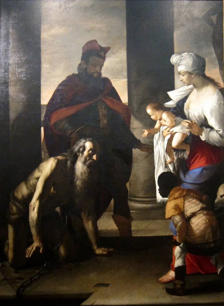 Le pardon de saint Jean Chrysostome - Mattia Preti