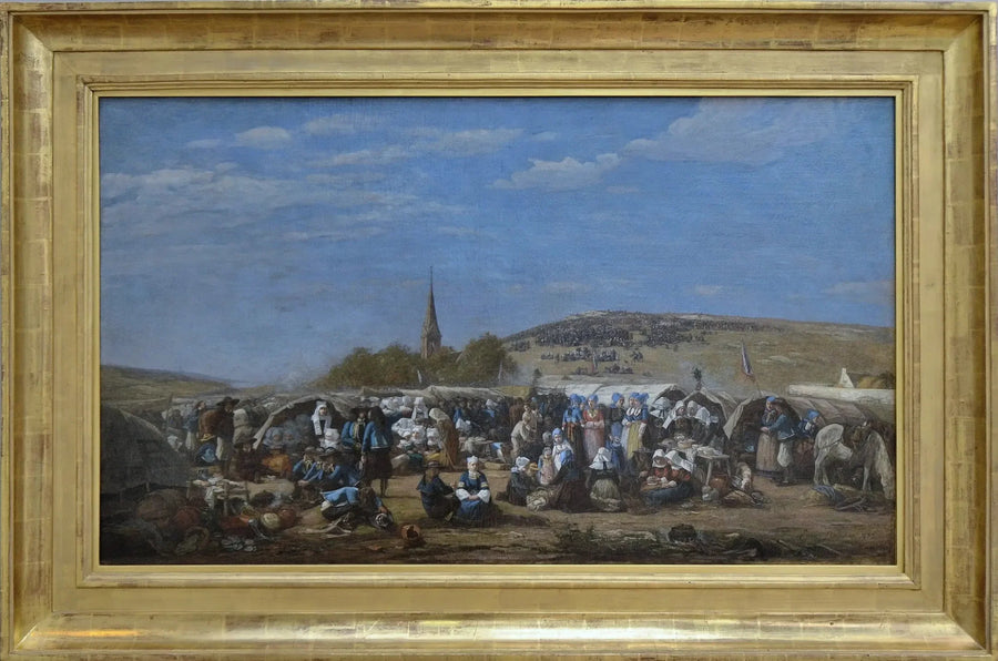 Le Pardon de Sainte-Anne-La-Palud - Eugène Boudin