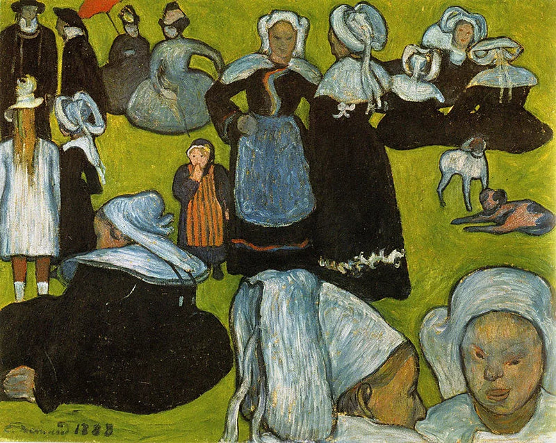 Le Pardon - Émile Bernard