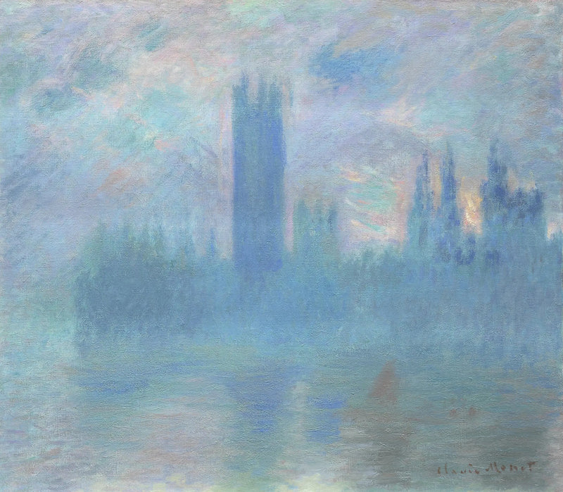 Le Parlement de Londres - Claude Monet