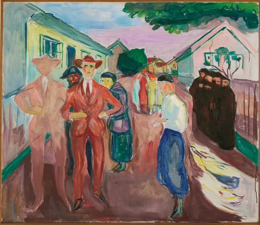 Le Partage de Faust - Edvard Munch