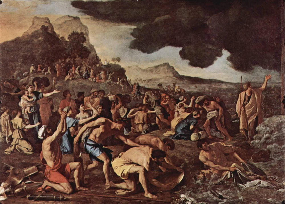 Le Passage de la mer Rouge - Nicolas Poussin - Alpha Reproduction