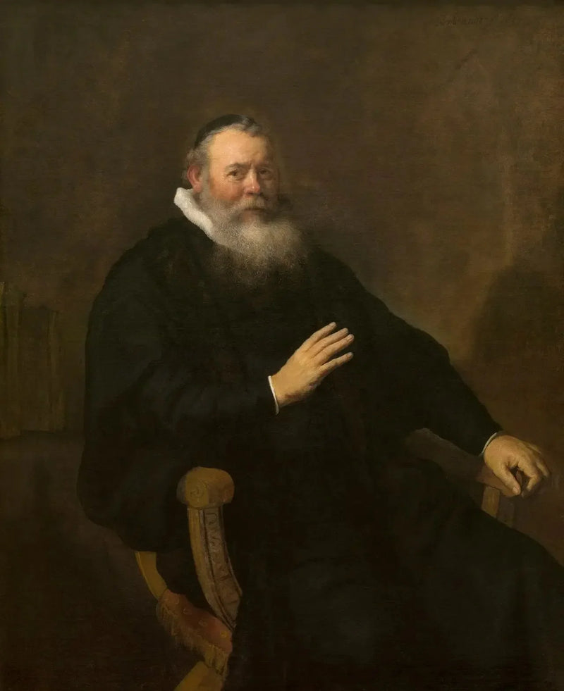 Le pasteur Eleazar Swalmius - Rembrandt