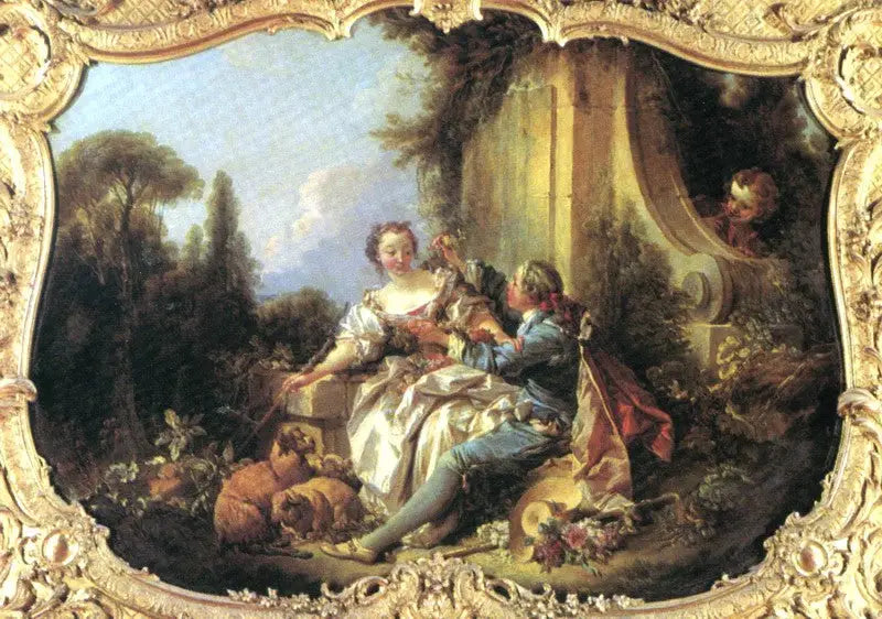 Le Pasteur galant - François Boucher