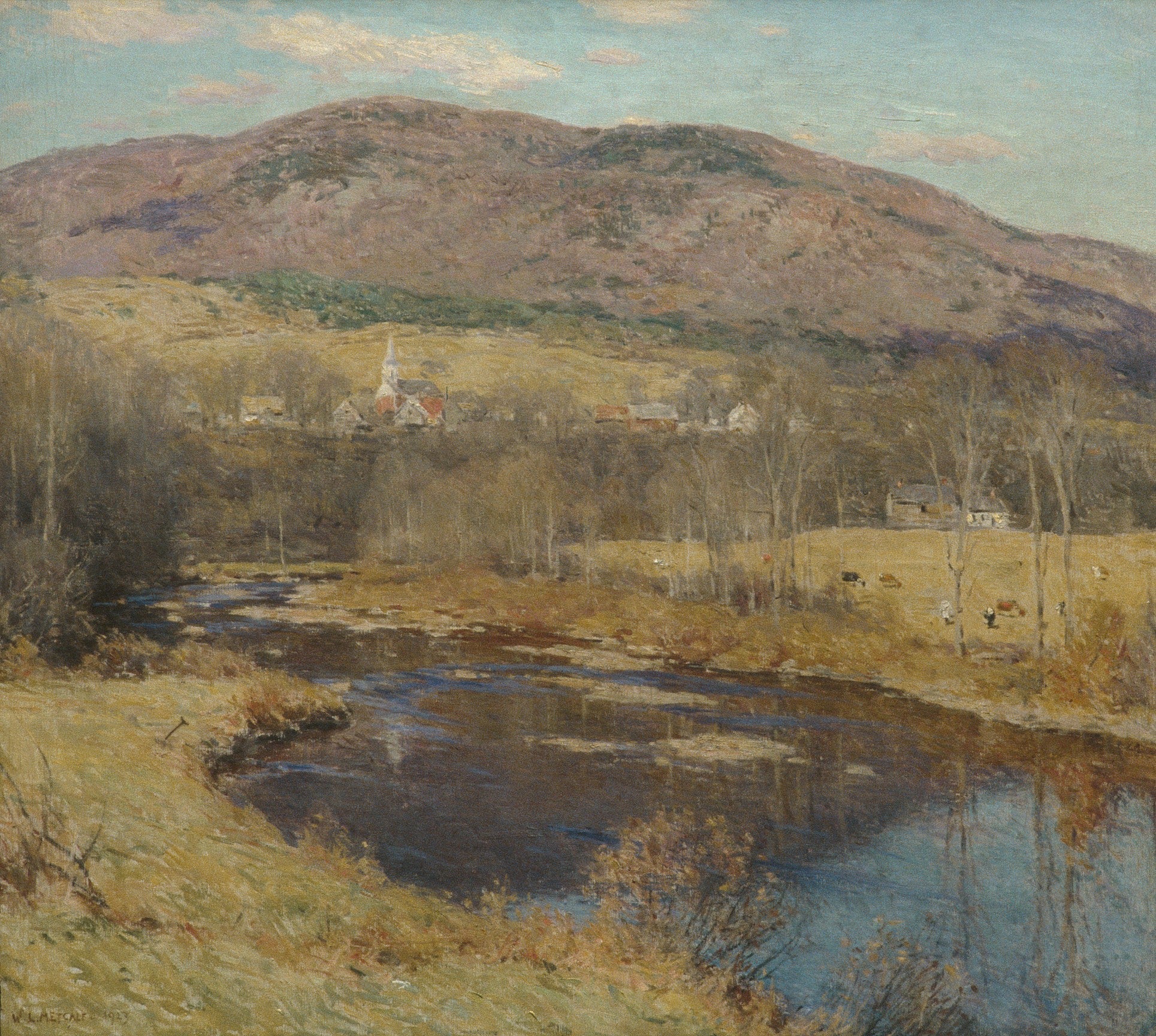 Le pays du Nord - Willard Metcalf