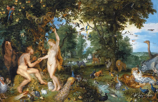 Le Péché originel - Peter Paul Rubens - Reproductions de tableaux et peintures haut de gamme