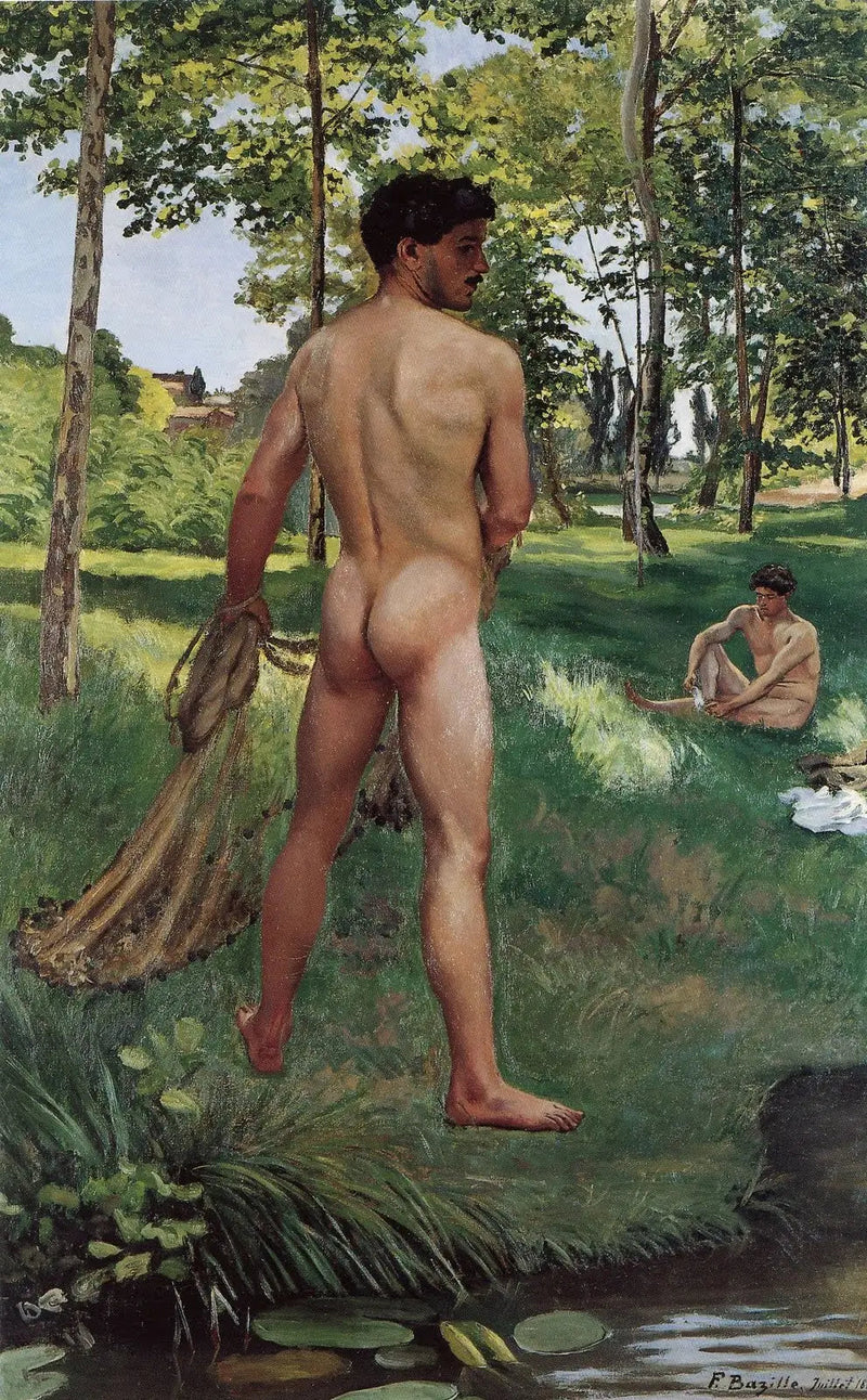 Le Pêcheur à l'épervier - Frédéric Bazille