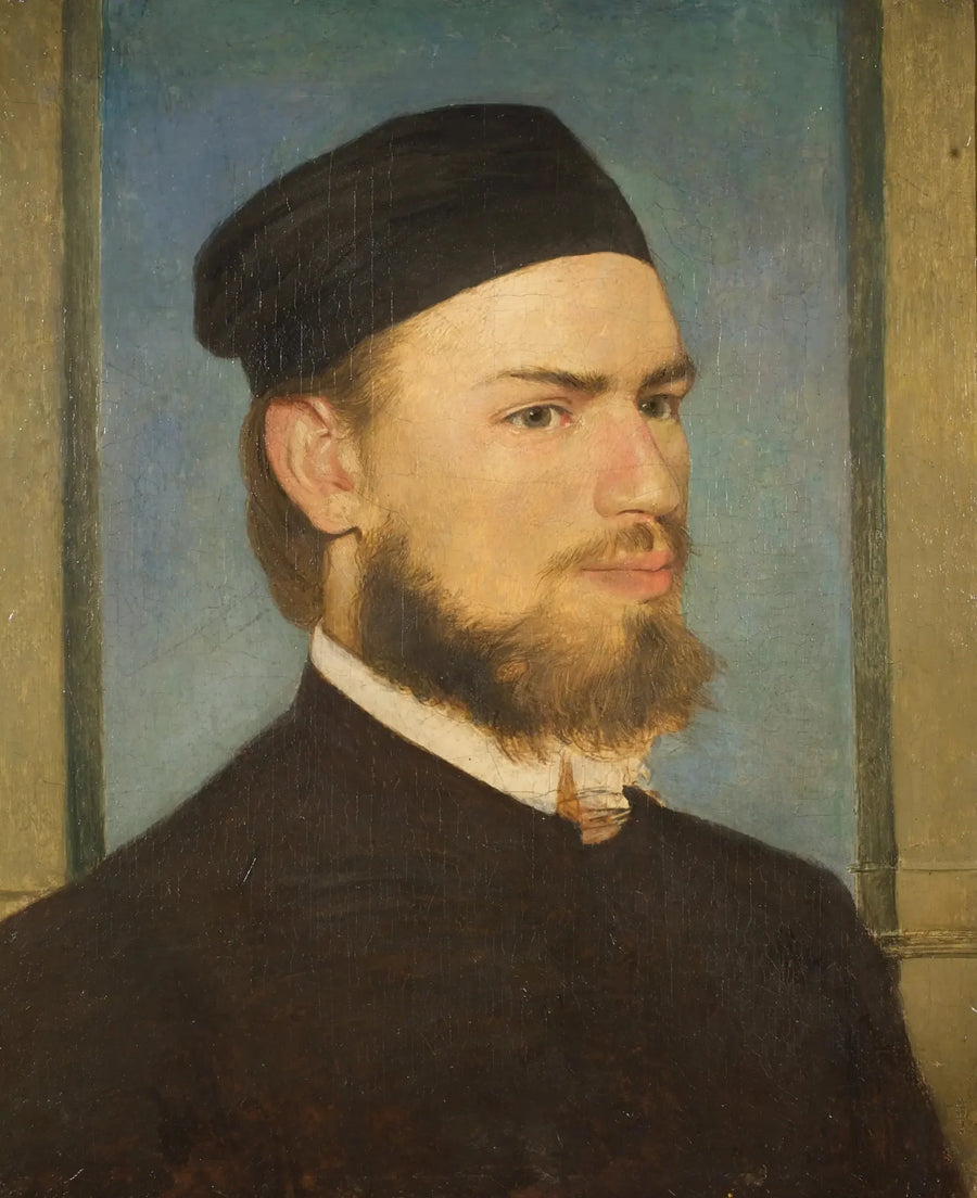 Le peintre Franz von Lenbach - Arnold Böcklin
