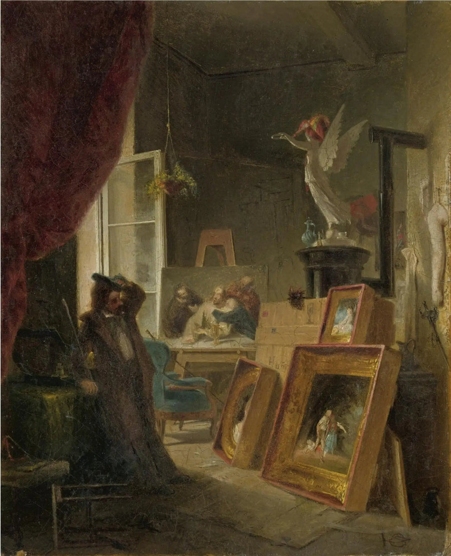 Le Peintre historique - Carl Spitzweg