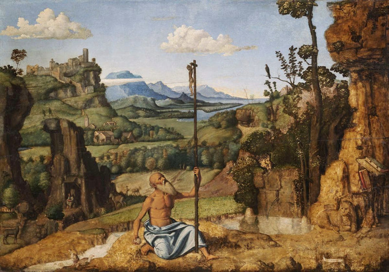 Le pénitent Saint Jérôme dans le désert - Cima da Conegliano