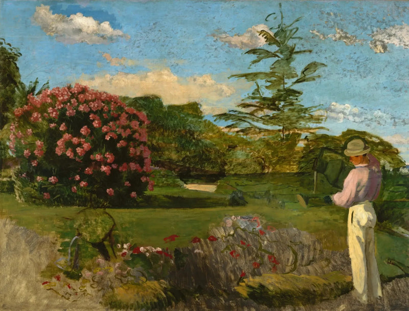 Le petit jardinier - Frédéric Bazille