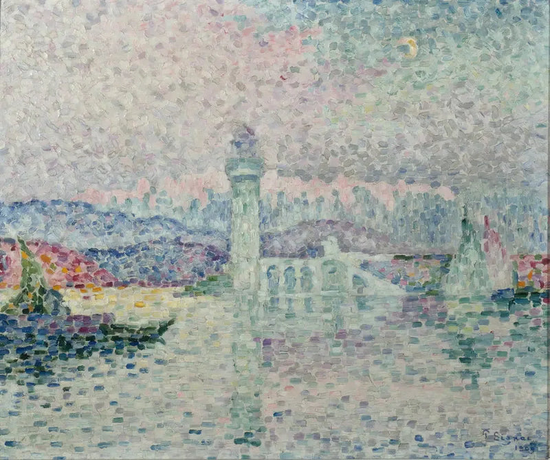 Le phare d'Antibes - Paul Signac