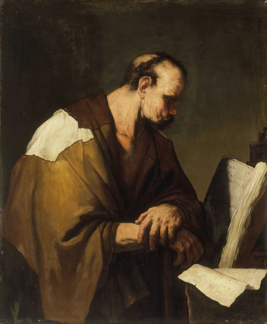 Le Philosophe Chilon - Luca Giordano
