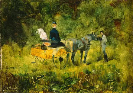 Le piège - Henri de Toulouse-Lautrec