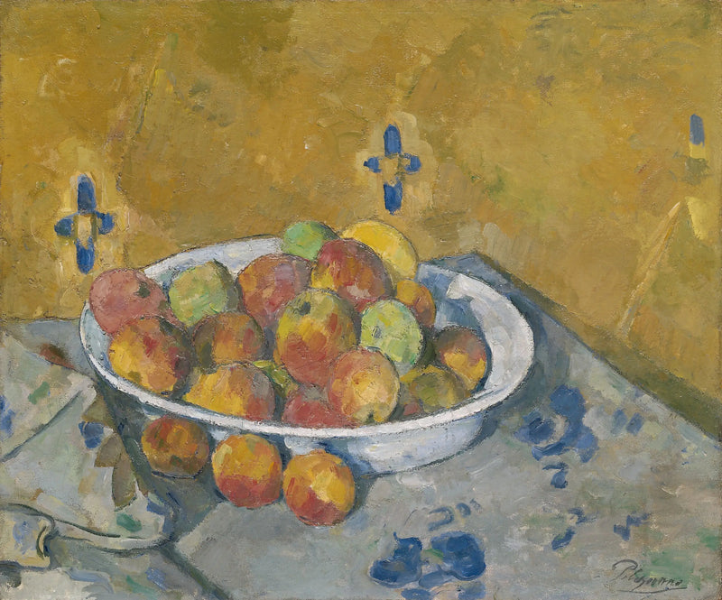 Le Plat de pommes - Paul Cézanne