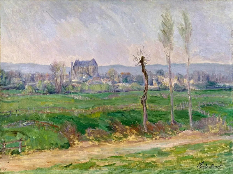 Le point de vue de Vernon - Claude Monet