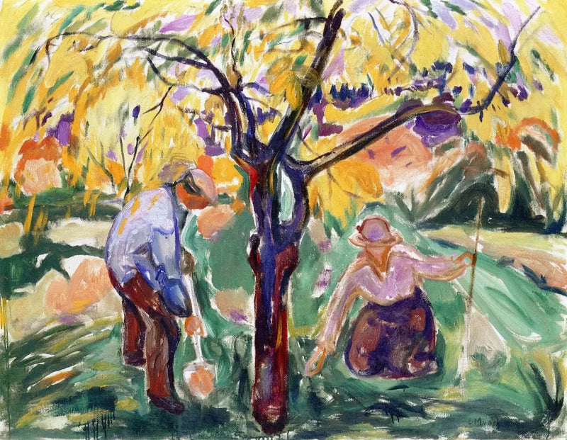 Le Pommier - Edvard Munch