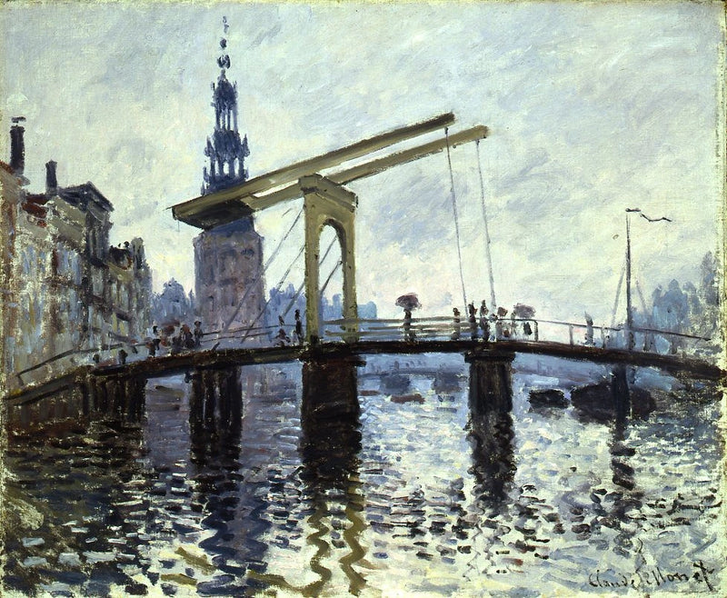 Le Pont, Amsterdam W306 – Claude Monet
