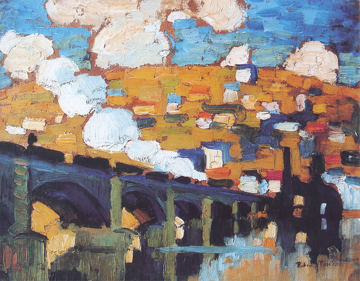 Le Pont aux Anglais - Robert Antoine Pinchon