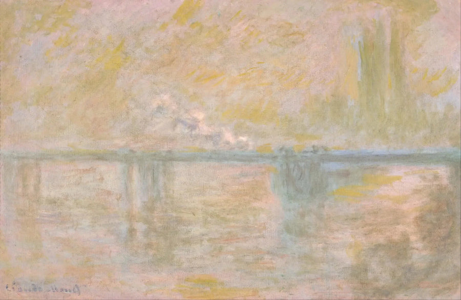 Le pont Charing-Cross à Londres - Claude Monet