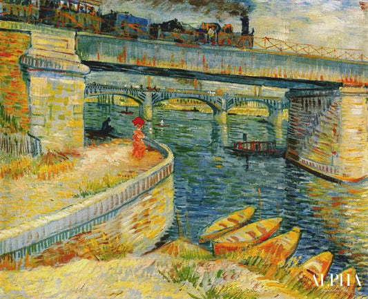 Le pont d'Asnières - Van Gogh - Reproductions de tableaux et peintures haut de gamme