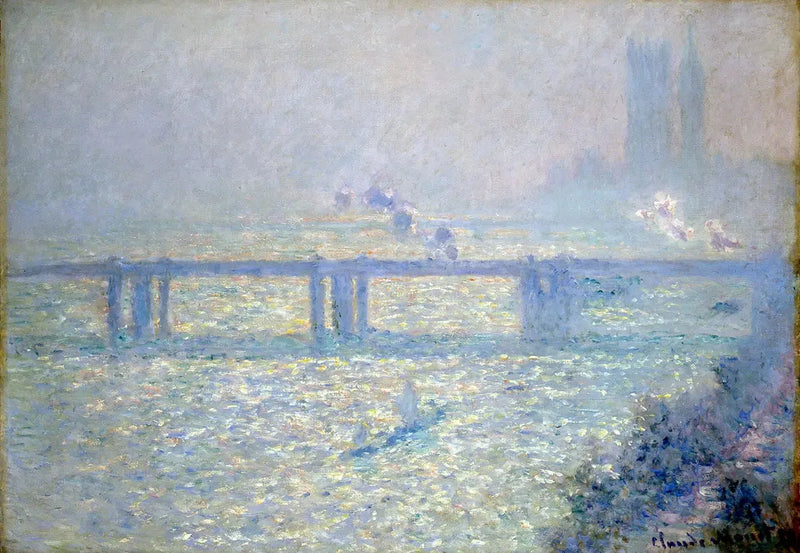 Le pont de Charing Cross - Claude Monet