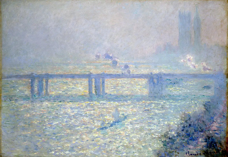 Le pont de Charing Cross - Claude Monet