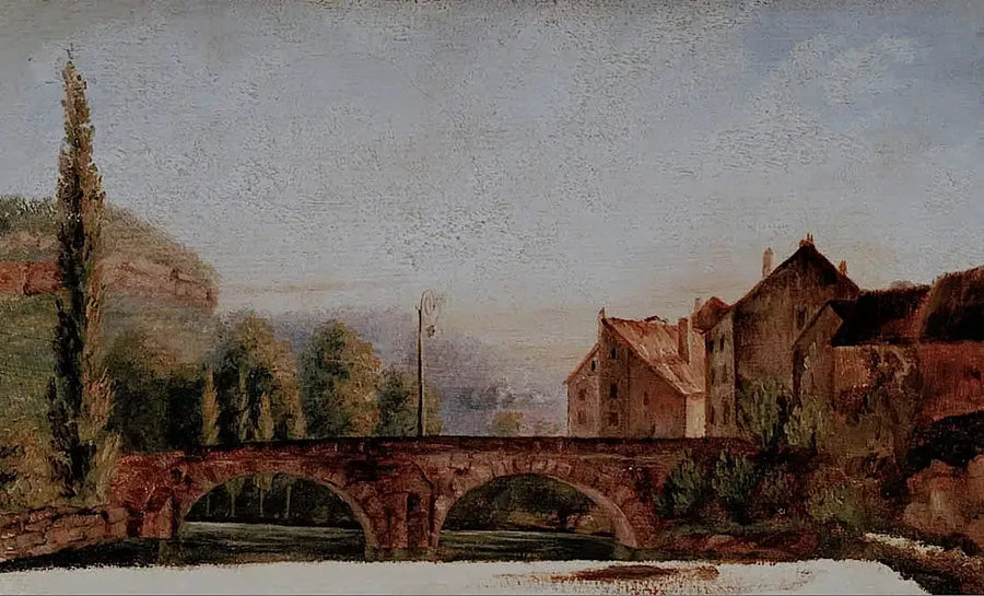 Le Pont de Nahin - Gustave Courbet