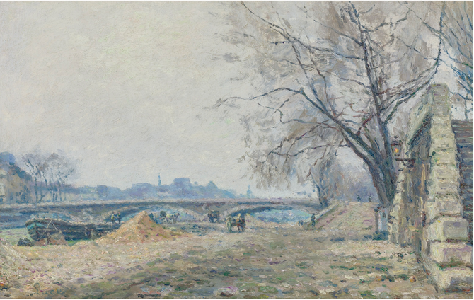 Le Pont de Solférino - Maximilien Luce