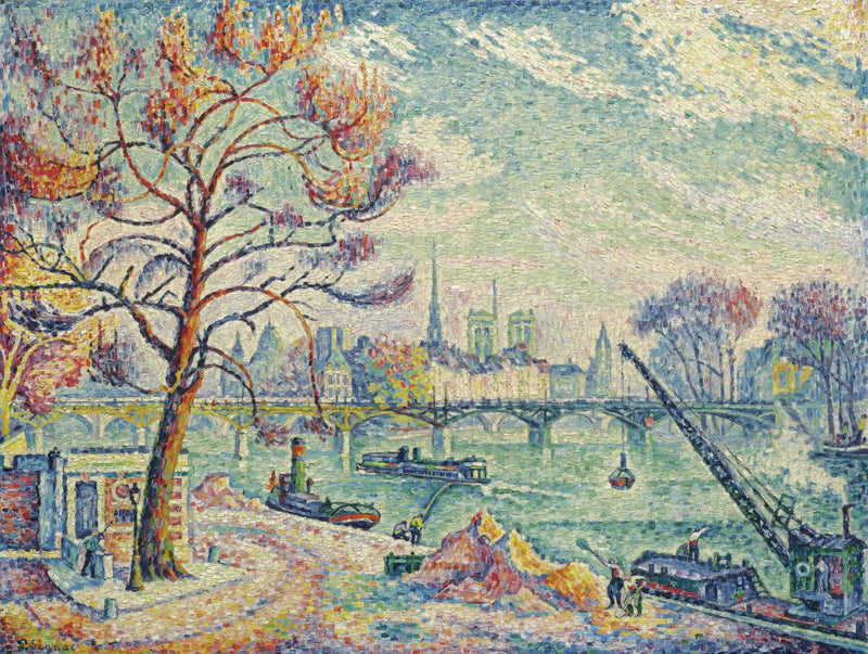 Le Pont des Arts - Paul Signac