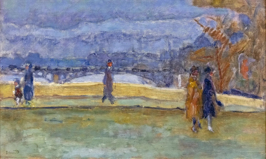 Le Pont des Saints Pères - Pierre Bonnard